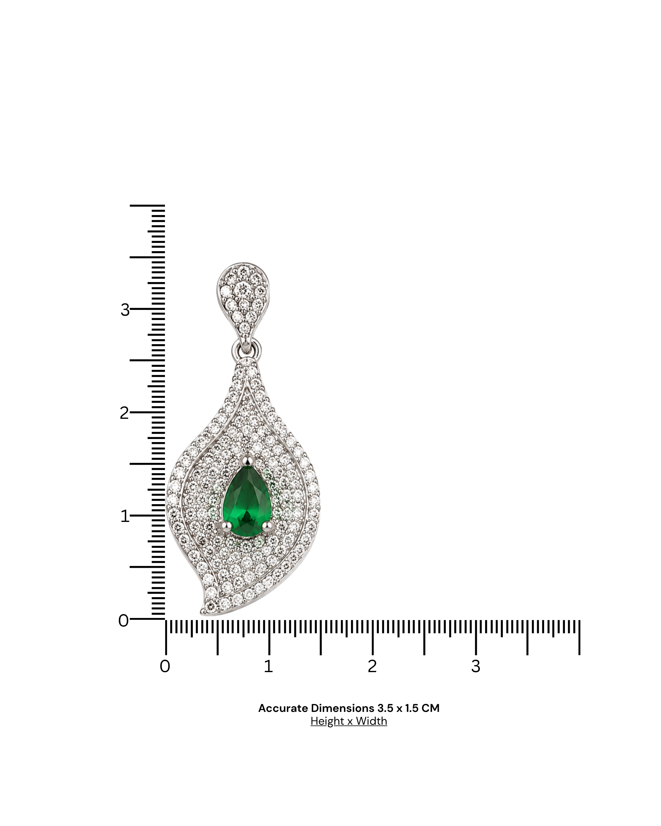 Verdant Grace Silver Leaf Drop Earrings