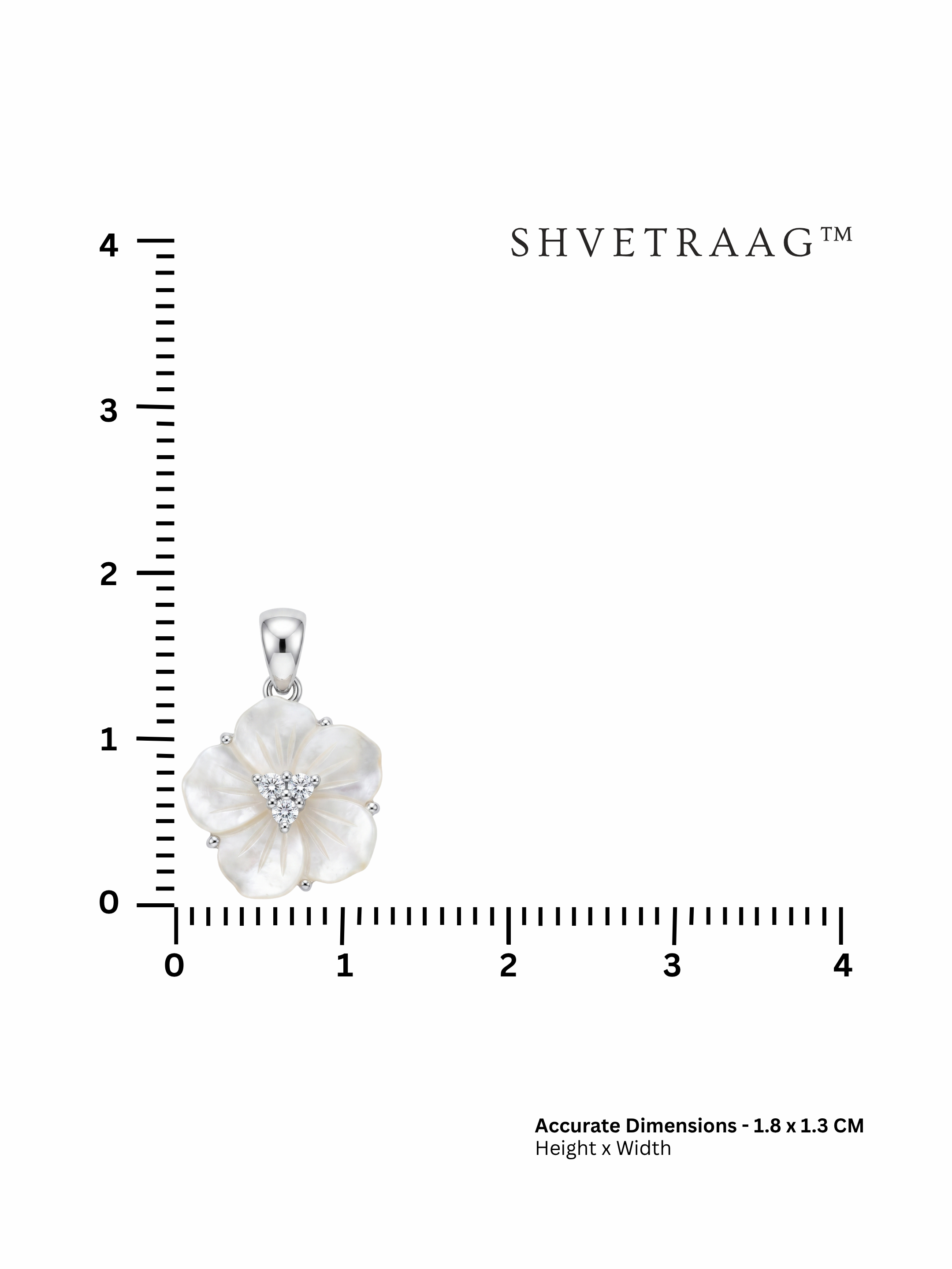 Mother of Pearl Floral Pendant