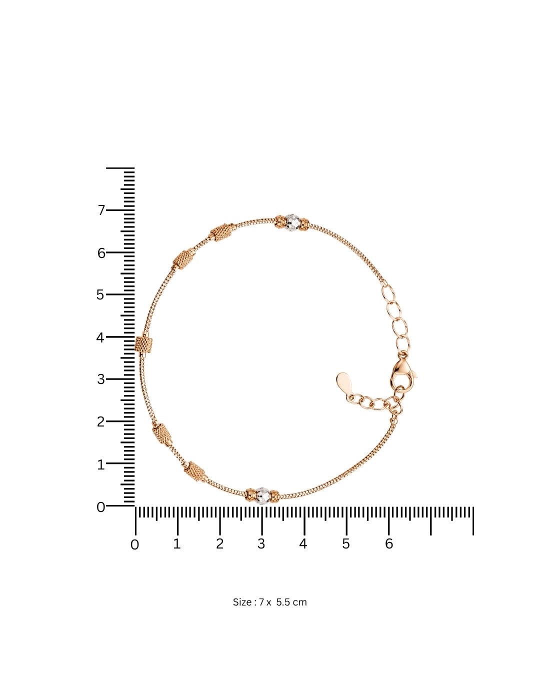 Trinity Grace Dual Tone Bracelet