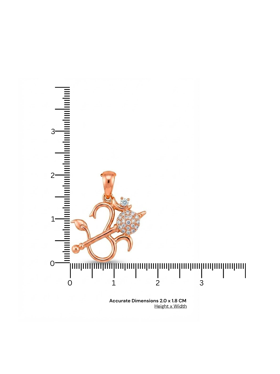 Divine Trishul Damru Om Pendant Necklace
