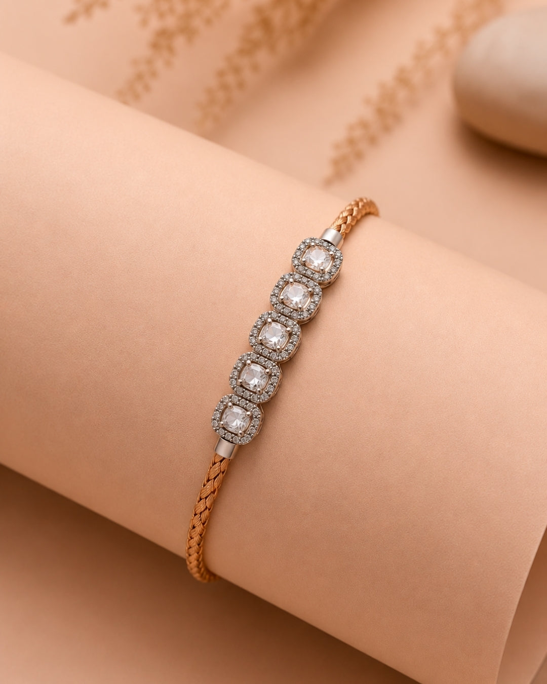 Celestia Halo Weave Bracelet