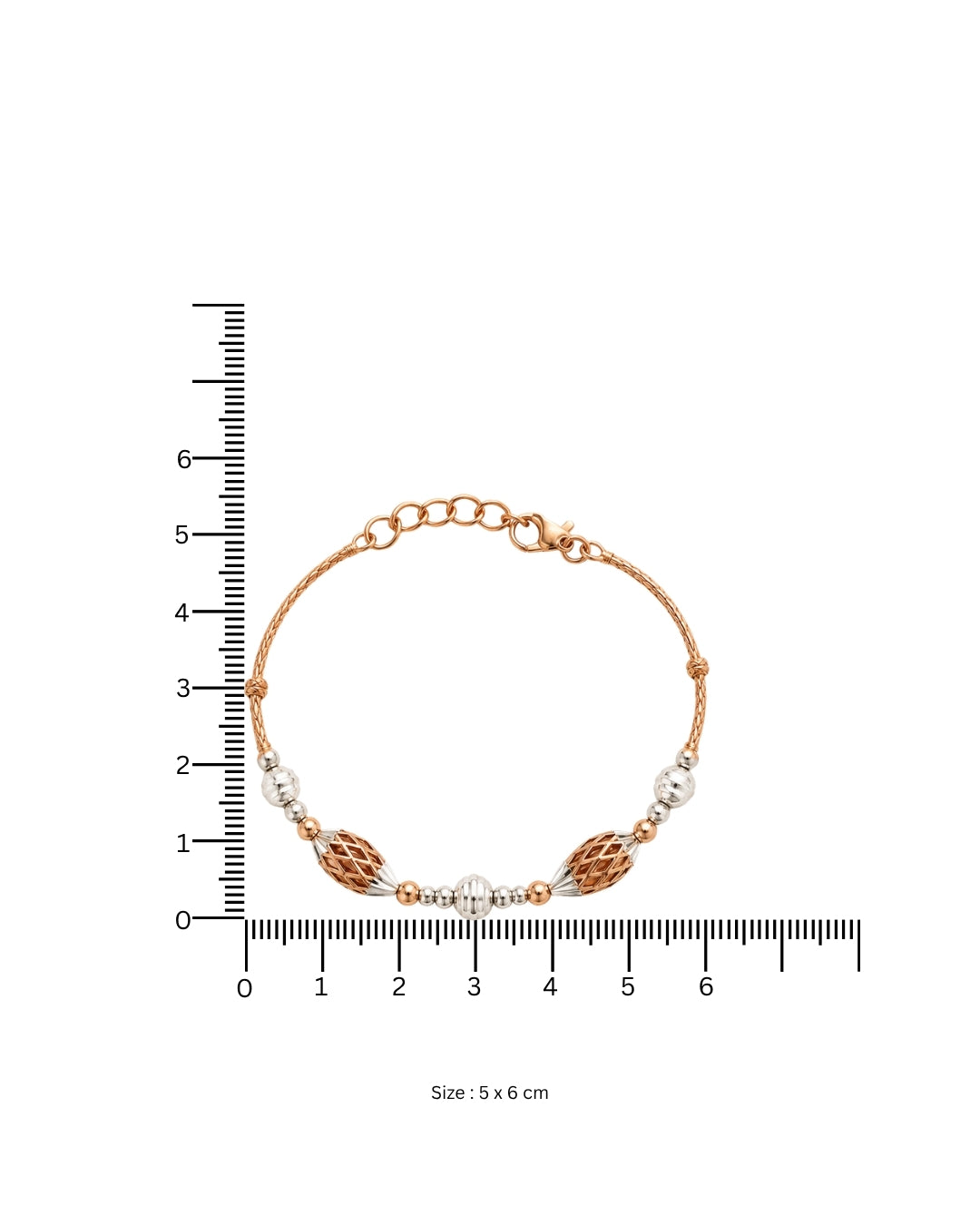 Regal Trinity Weave Bracelet